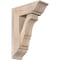 Ekena Millwork Balboa Traditional Smooth Bracket w/ Offset Brace, Douglas Fir, 7 1/2"W x 20"D x 28"H BKT0806X20X28BOA01SDF - alternate 1
